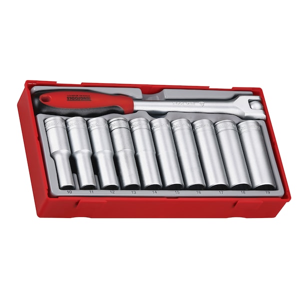 TT1211 - 11 Piece 1/2" Drive Deep Socket Set